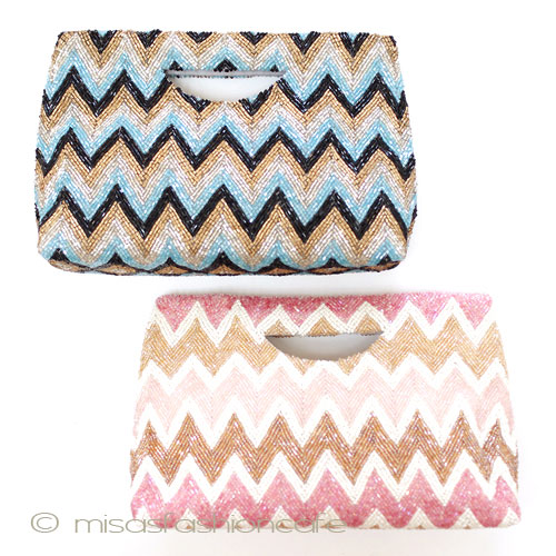 （画像用） ＭＯＹＮＡ.NY　モイナ 全面ビーズ刺繍　バッグ