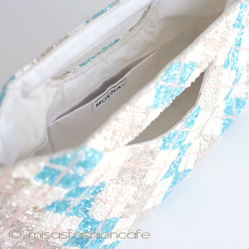 （画像用） ＭＯＹＮＡ.NY　モイナ 全面ビーズ刺繍　バッグ