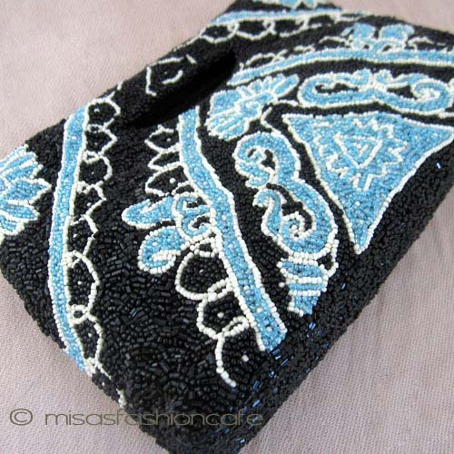 （画像用） MOYNA モイナ バッグ ブルーレーシー