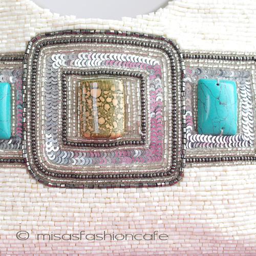 （画像用） MOYNA モイナ バッグ ターコイズジュエル