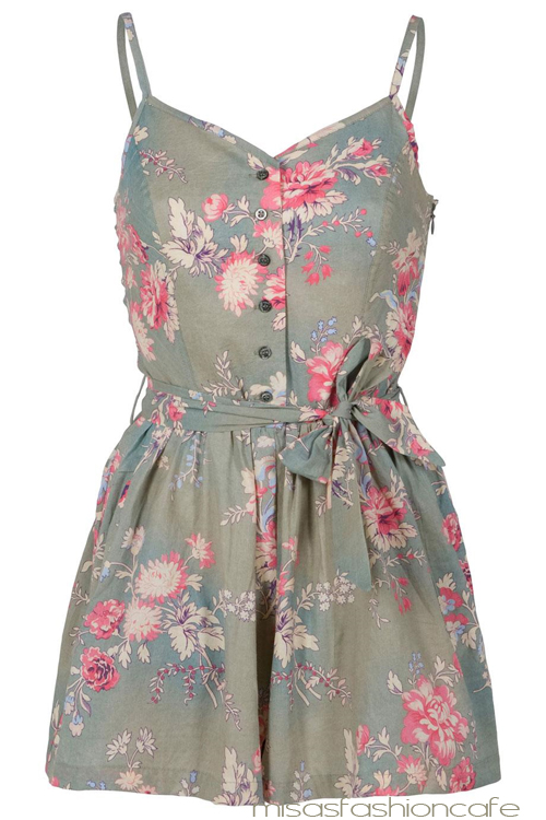 （画像用） Paul & Joe　ロンパース 花柄　 ジャンプスーツ