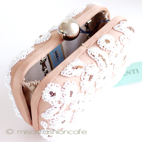 （画像用） ＳＡＮＴＩサンティ　クラッチ お花パーティーバッグ