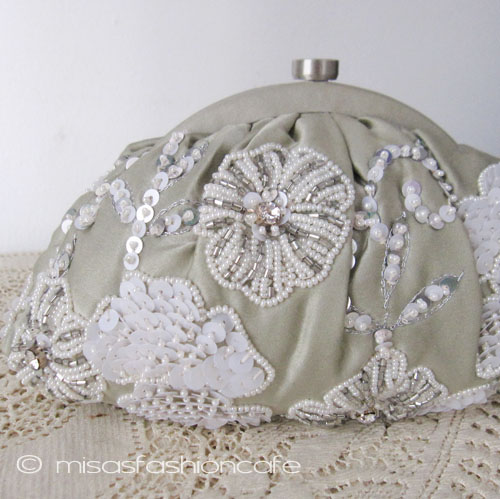 （画像用） SANTI サンティ クラッチ 再販デリケート・フラワー