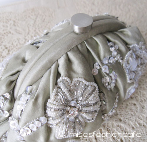 （画像用） SANTI サンティ クラッチ 再販デリケート・フラワー