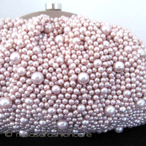 （画像用） SANTIサンティ クラッチ 　ピンクパール