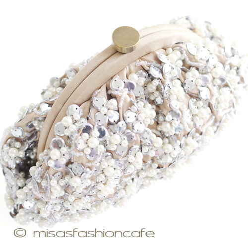 （画像用） ＳＡＮＴＩサンティ バッグ パール小花 （M）