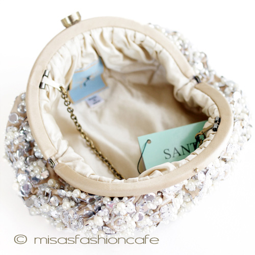 （画像用） ＳＡＮＴＩサンティ バッグ パール小花 （M）