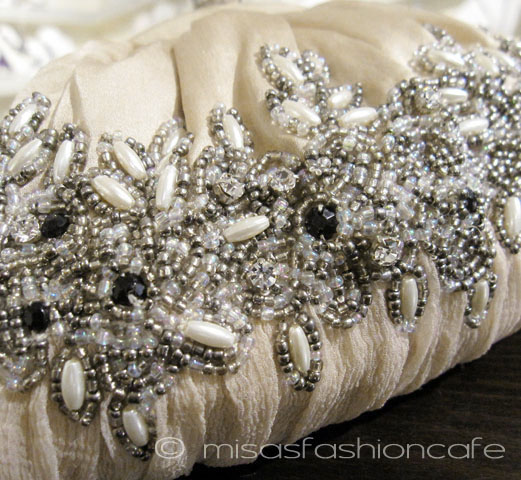 （画像用） SANTI サンティ クラッチ 　フェミナン・フラワー