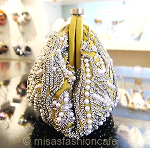 （画像用） SANTI サンティ クラッチ 　パールxチェーン