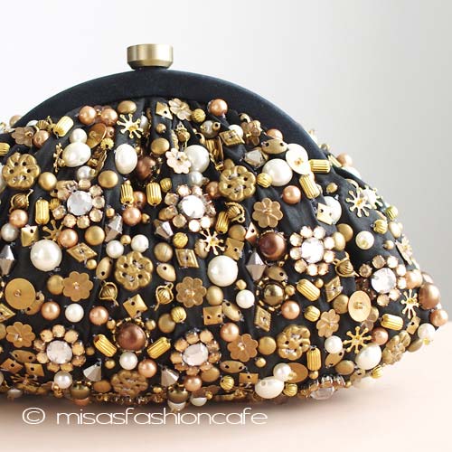 （画像用） ＳＡＮＴＩサンティ　バッグ パール・スタッズ 再販