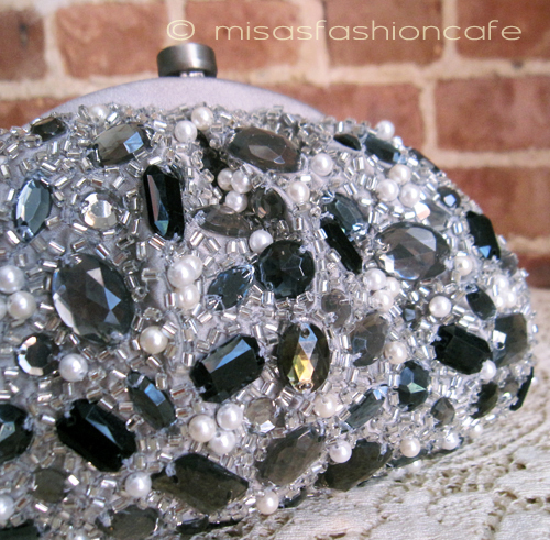 （画像用） SANTI サンティ クラッチ ジュエルパール