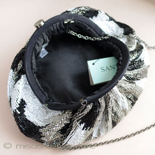 （画像用） ＳＡＮＴＩサンティ　バッグ ブラック＆ホワイト