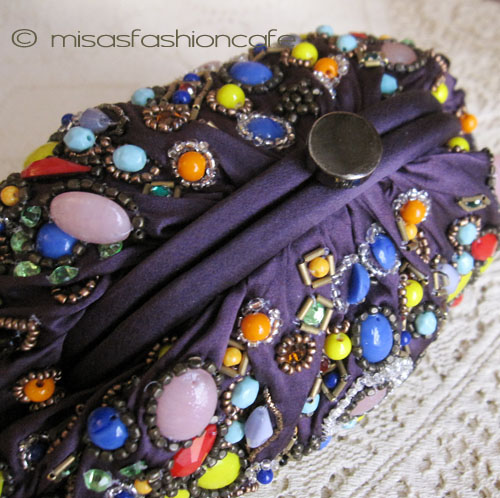 （画像用） SANTI サンティ クラッチ エスニック・ビジュー