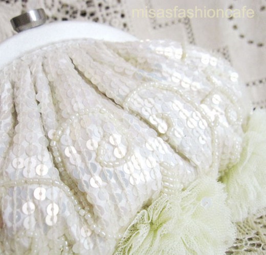 （画像用） SANTI サンティ クラッチ レモンフラワー（大）