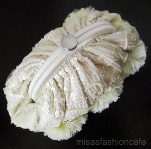 （画像用） SANTI サンティ クラッチ レモンフラワー（大）