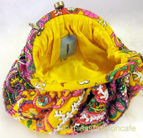 （画像用） SANTI サンティ クラッチ ジュエルペイズリー