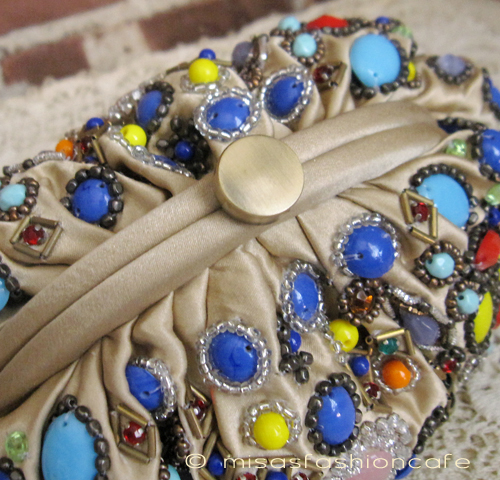 （画像用） SANTI サンティ クラッチ 　エスニック・ビジュー