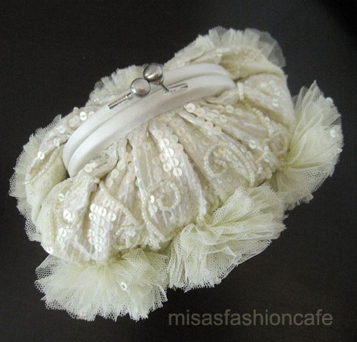 （画像用） SANTI サンティ クラッチ レモンフラワー（小）