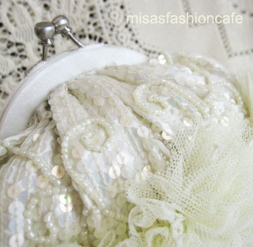 （画像用） SANTI サンティ クラッチ レモンフラワー（小）