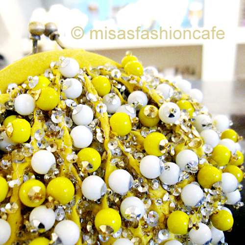 （画像用） SANTI サンティ クラッチ イエロー・ジュエル