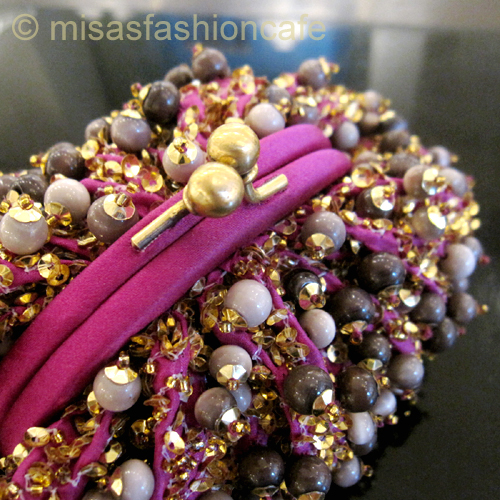 （画像用） SANTI サンティ クラッチ パープル・ジュエル