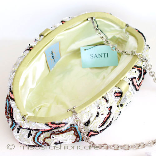 （画像用） ＳＡＮＴＩサンティ　バッグ ネオン・フローラル（大）