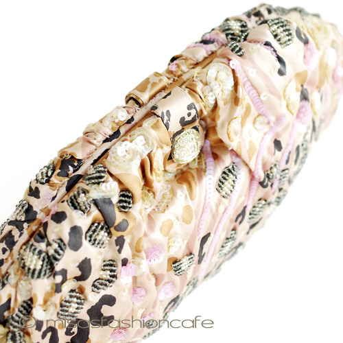 （画像用） ＳＡＮＴＩサンティ　バッグ ピンク・レオパード