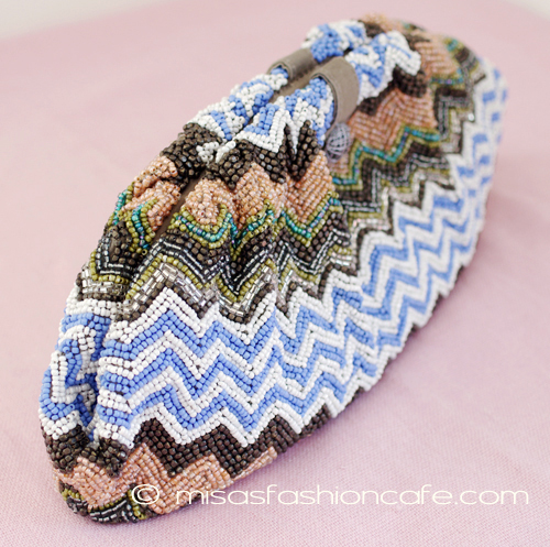 （画像用） SANTI サンティ クラッチ 　ジグザグ サマー