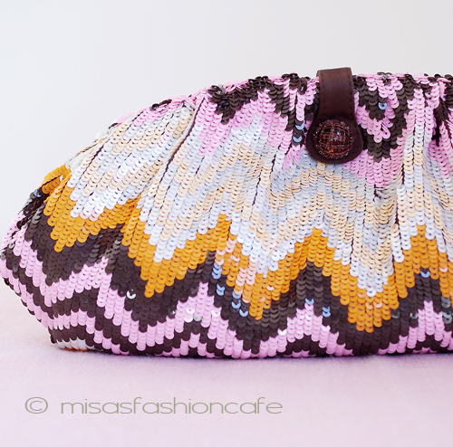 （画像用） ＳＡＮＴＩサンティ　バッグ Sweetジグザグ　（L）