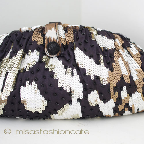 （画像用） SANTI サンティ クラッチ ゴールドｘパープル