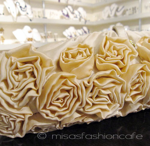 （画像用） SANTI サンティ クラッチ 　ローズ・Lサイズ