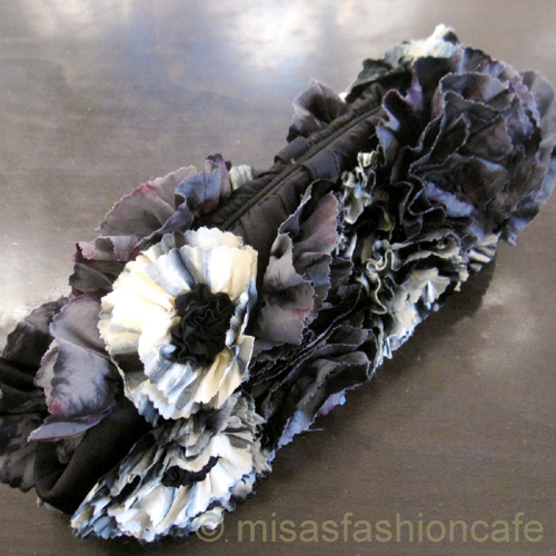 （画像用） SANTI サンティ クラッチ タイダイフラワー