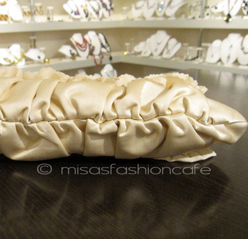 （画像用） SANTI サンティ クラッチ シルク・フラワー