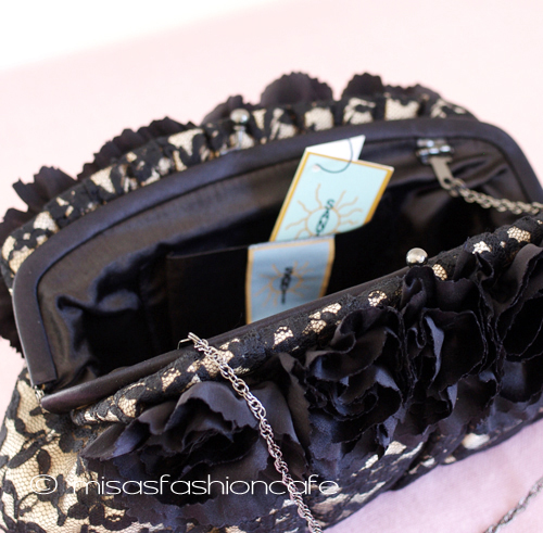 （画像用） SANTI サンティ クラッチ 再販!フラワーレース