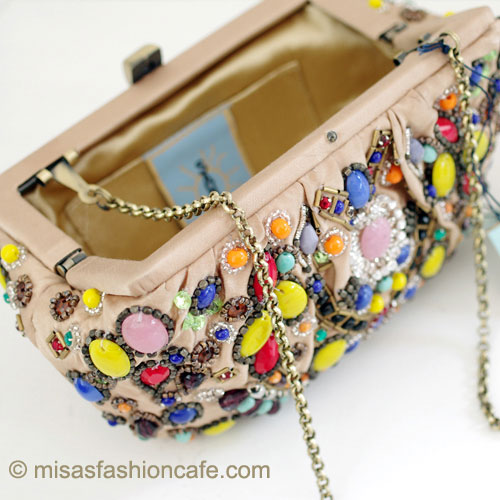 （画像用） SANTI サンティ クラッチ モロッコ・ビジュー