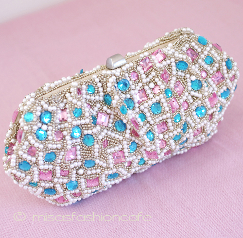 （画像用） ＳＡＮＴＩサンティ　クラッチ パール・ジュエル