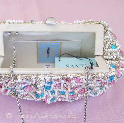 （画像用） ＳＡＮＴＩサンティ　クラッチ パール・ジュエル