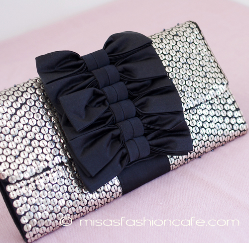 （画像用） ＳＡＮＴＩサンティ　バッグ リボンスパンコール