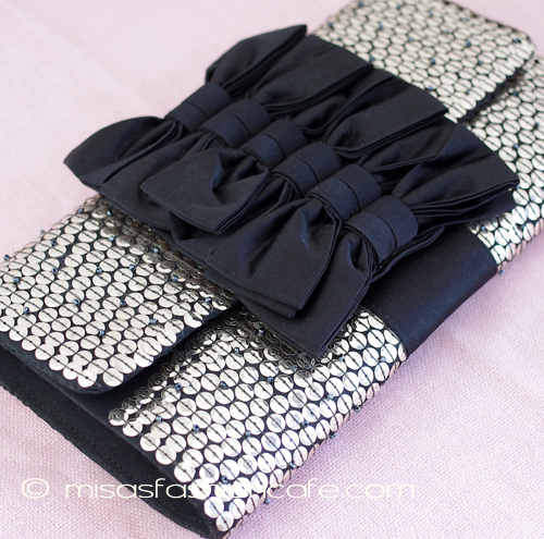 （画像用） ＳＡＮＴＩサンティ　バッグ リボンスパンコール