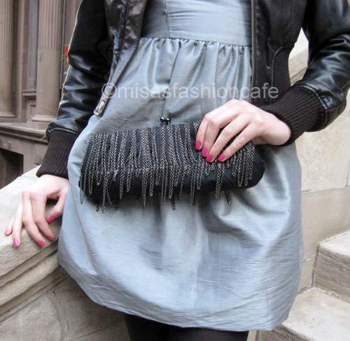 （画像用） SANTI サンティ クラッチ チェーン・タッセル