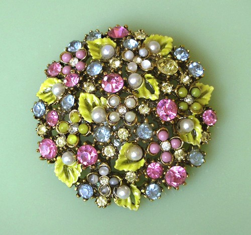 （画像用） ART刻印　花畑ブローチ