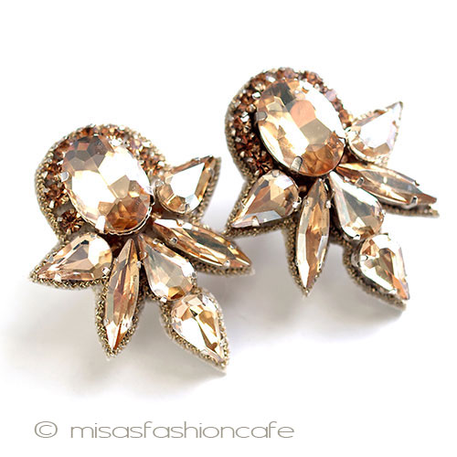 （画像用） ＳＰＡＲＫＬ　トパーズスター イヤリングまたはピアス