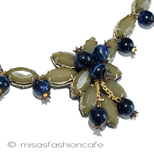 （画像用） ＳＰＡＲＫＬ　ネックレス ブルーベリードロップ