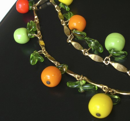 （画像用） フルーツグラス　ネックレス