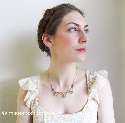 （画像用） Art Deco アートデコ アンティークネックレス