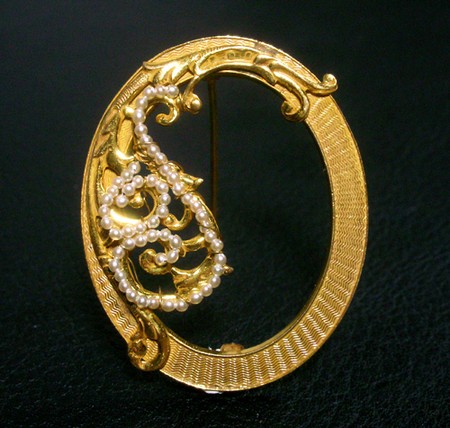 （画像用） MiriamHaskell　刻印 ハスケル　ブローチ