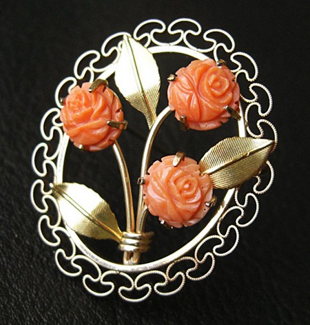 （画像用） Krementz　ブローチ