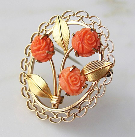 （画像用） Krementz　ブローチ