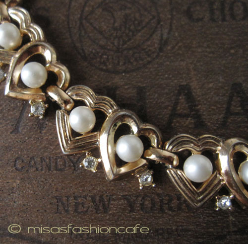 （画像用） クラウントリファリ Trifari パール&ハート