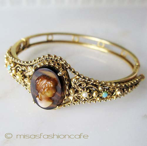 （画像用） Ｆｌｏｒｅｎｚａ　フロレンザ 　カメオ　バングル